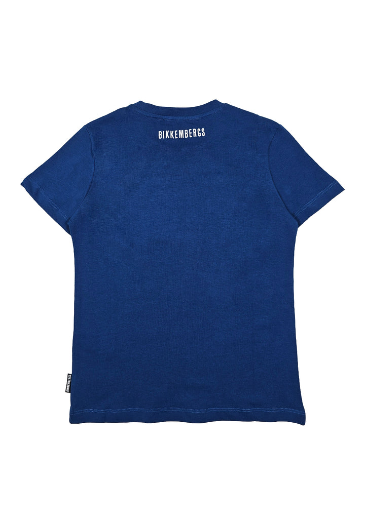 T-shirt blu per bambino