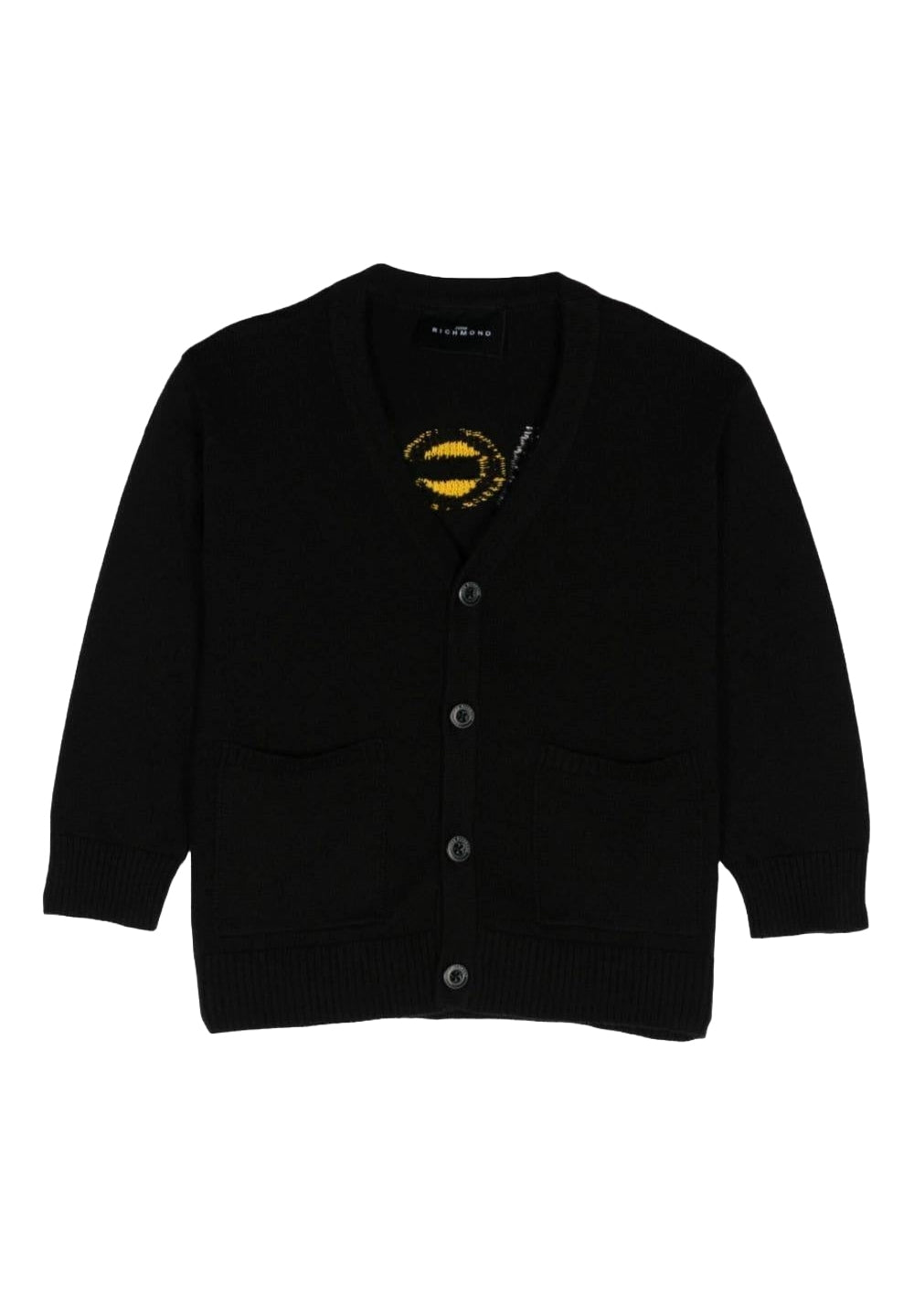 Cardigan noir pour nouveau-nés