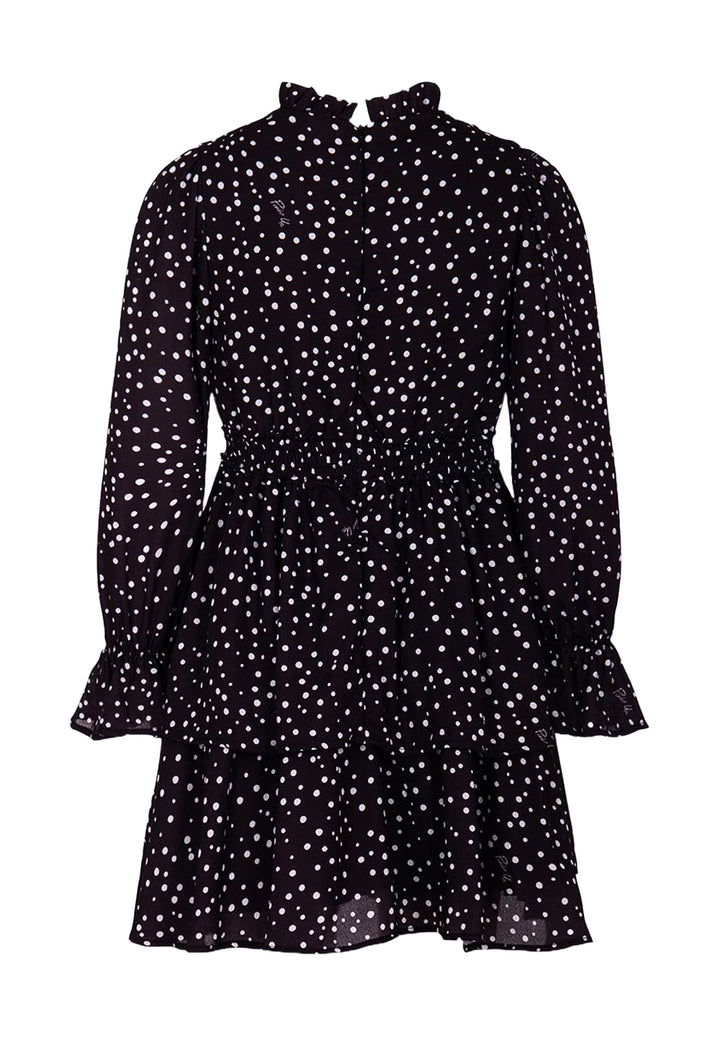 Schwarzes Kleid für kleines Mädchen