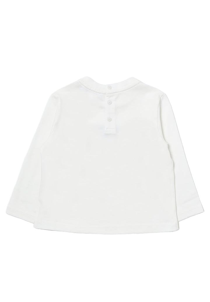 T-shirt bianca per neonato