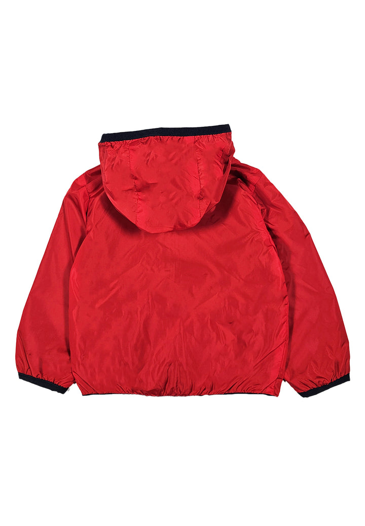 Giubbino reversibile rosso-blu per bambino
