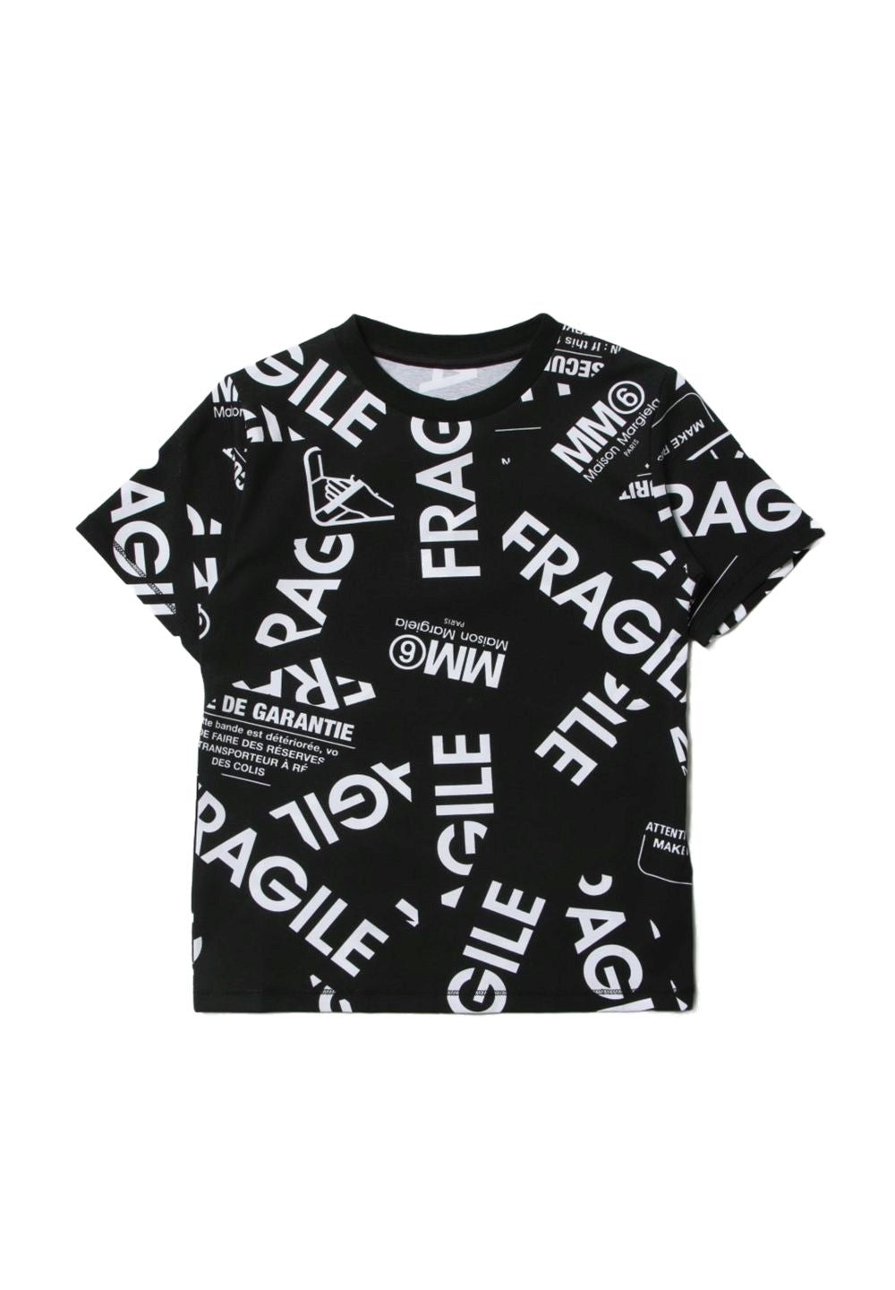 T-shirt nera per bambina - Primamoda kids