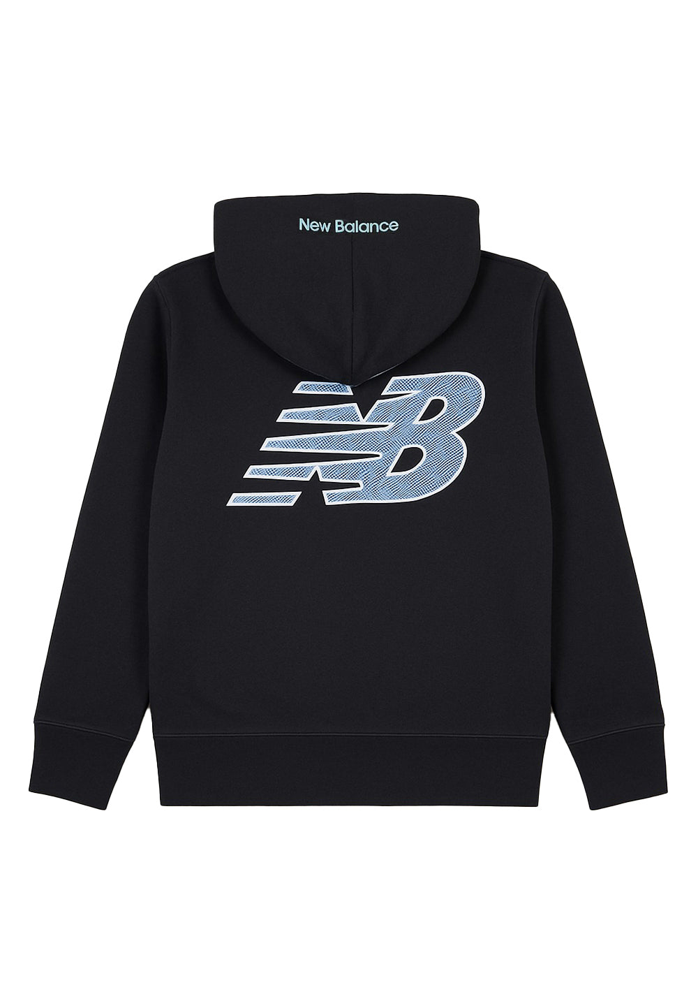 Felpa cappuccio nero per bambino