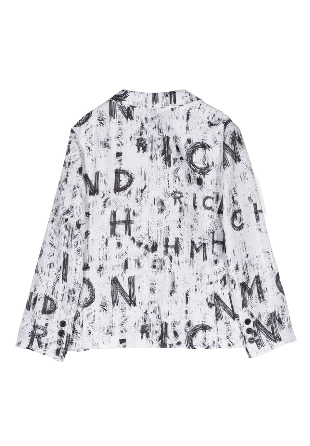 Weiße Leinenjacke für Kinder