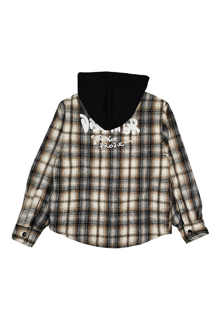 Camicia flanella multicolor per bambino