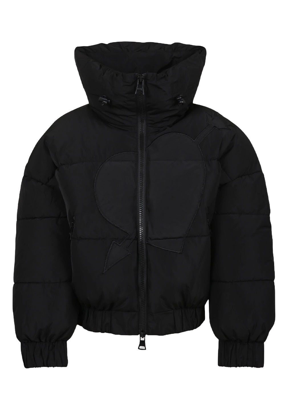 Veste noire pour fille