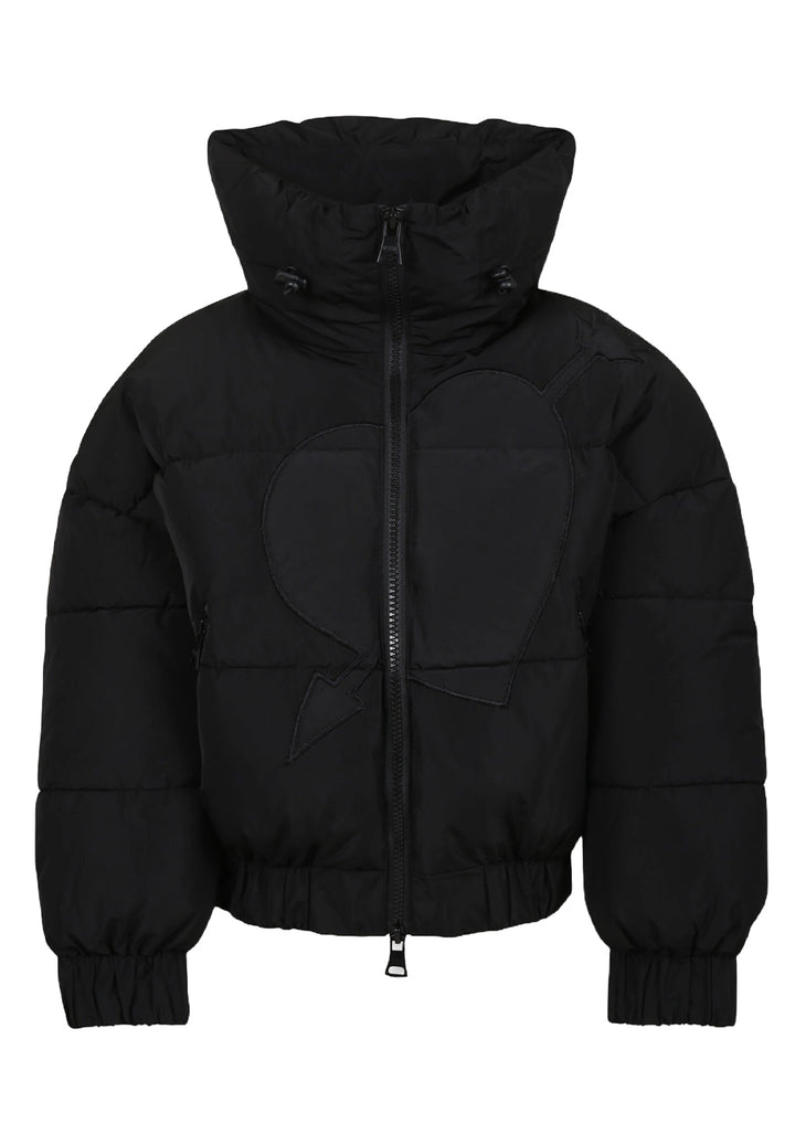 Veste noire pour fille