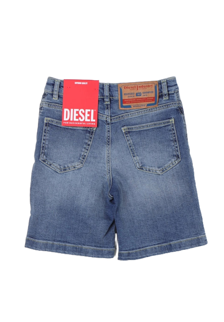 Bermuda denim blu per bambino