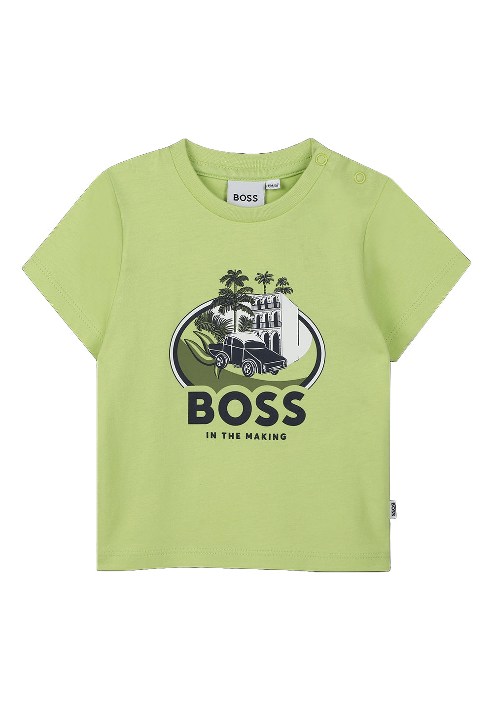 T-shirt vert pour nouveau-nés
