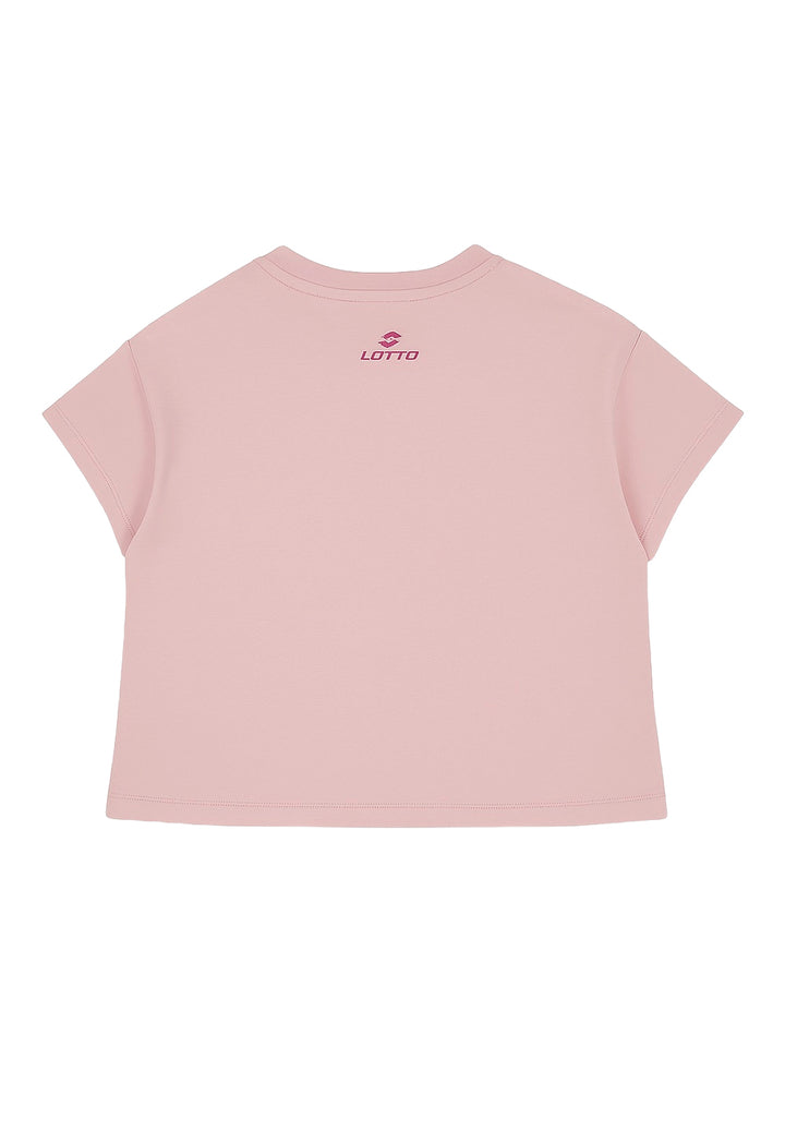 T-shirt rosa per bambina