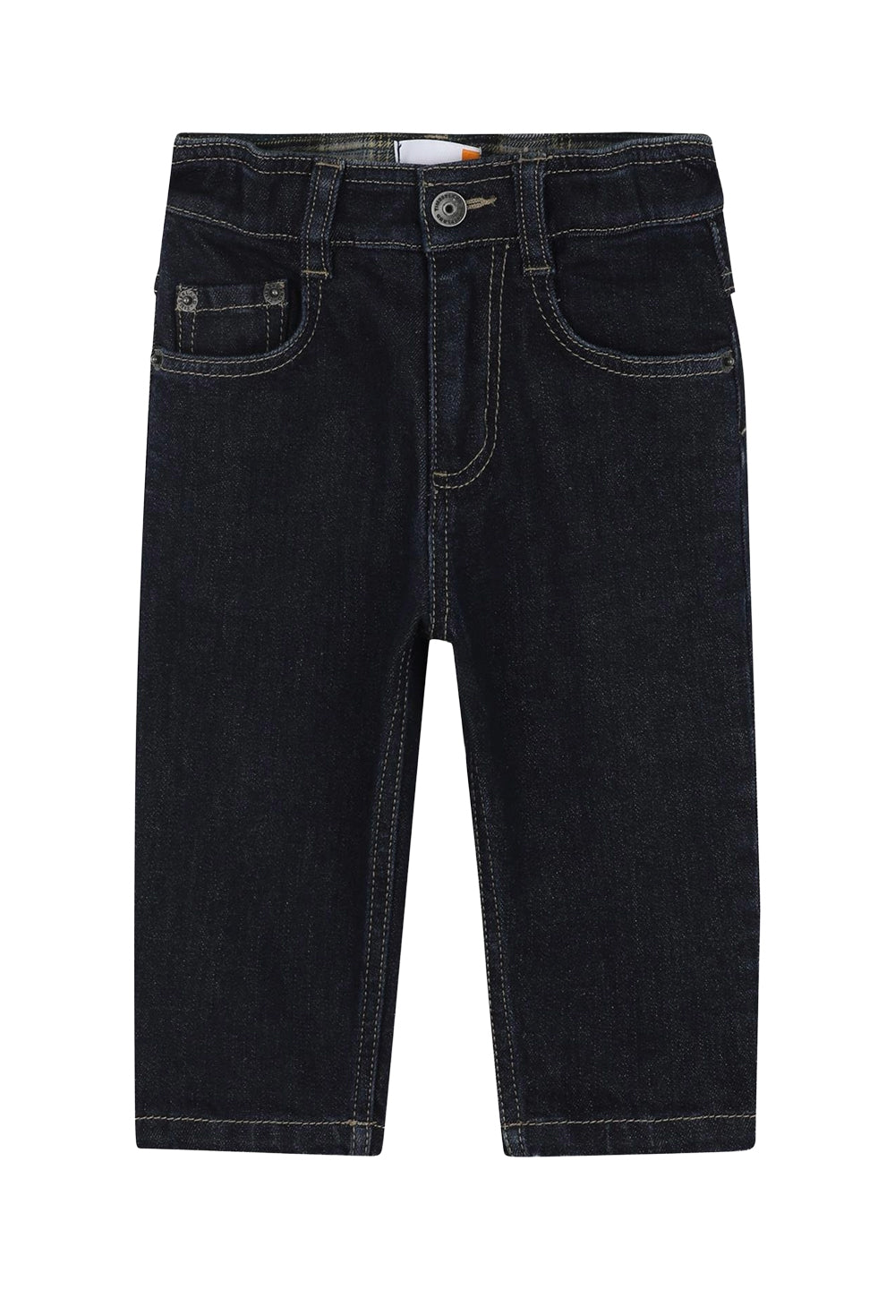 Jeans blu denim per neonato