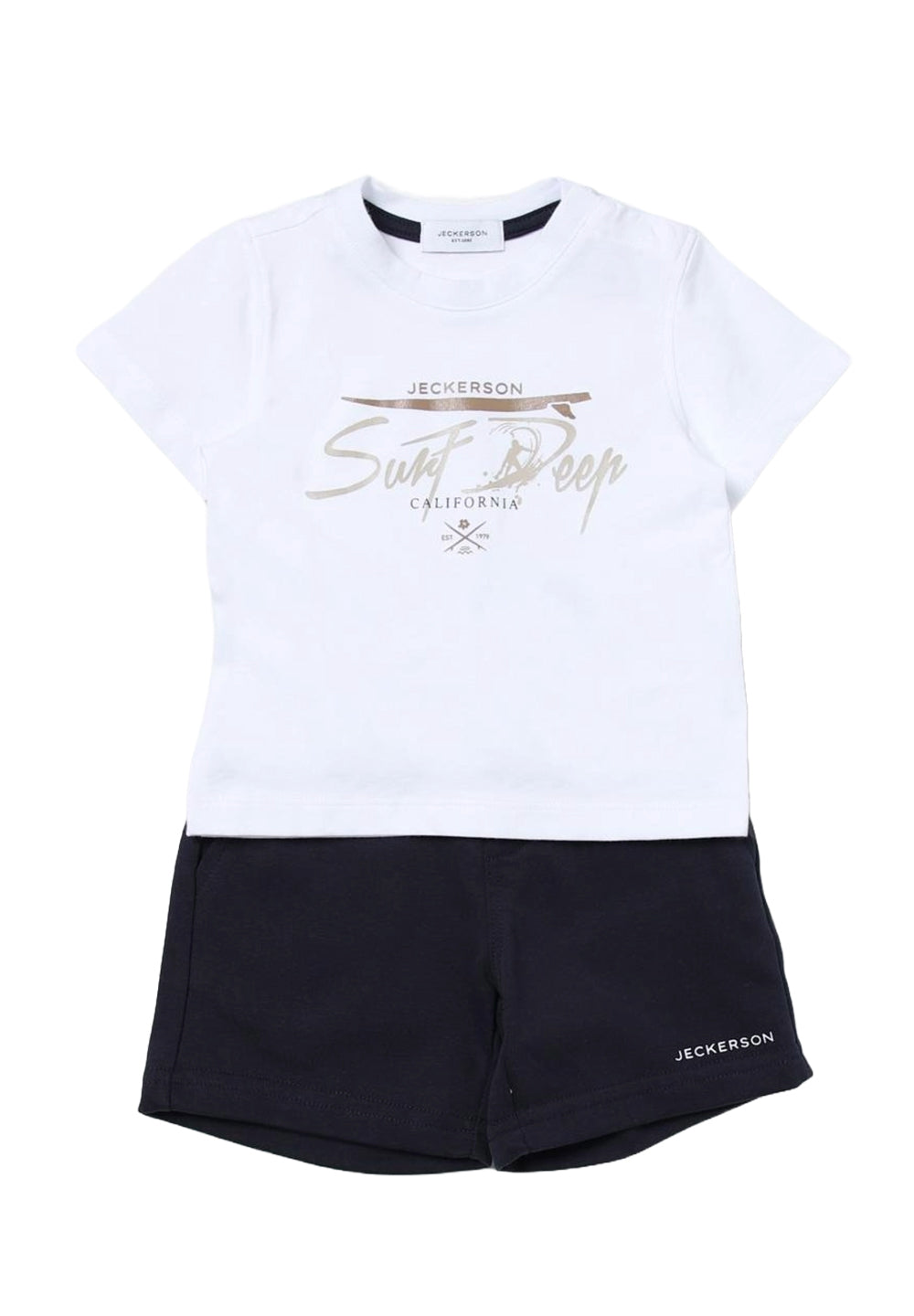 Ensemble blanc et bleu pour enfants