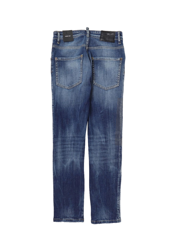 Jeans blu denim per bambino