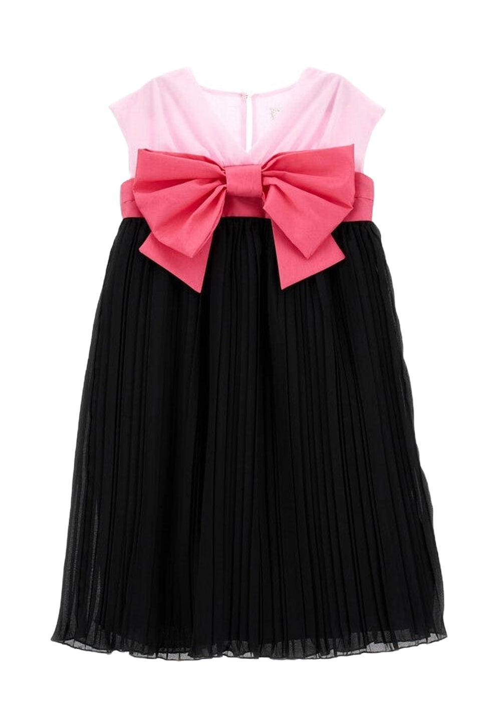 Rosa-schwarzes Kleid für Mädchen