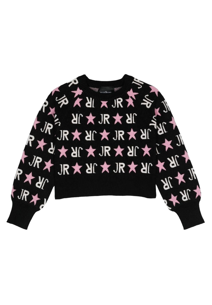 Maglione nero per bambina