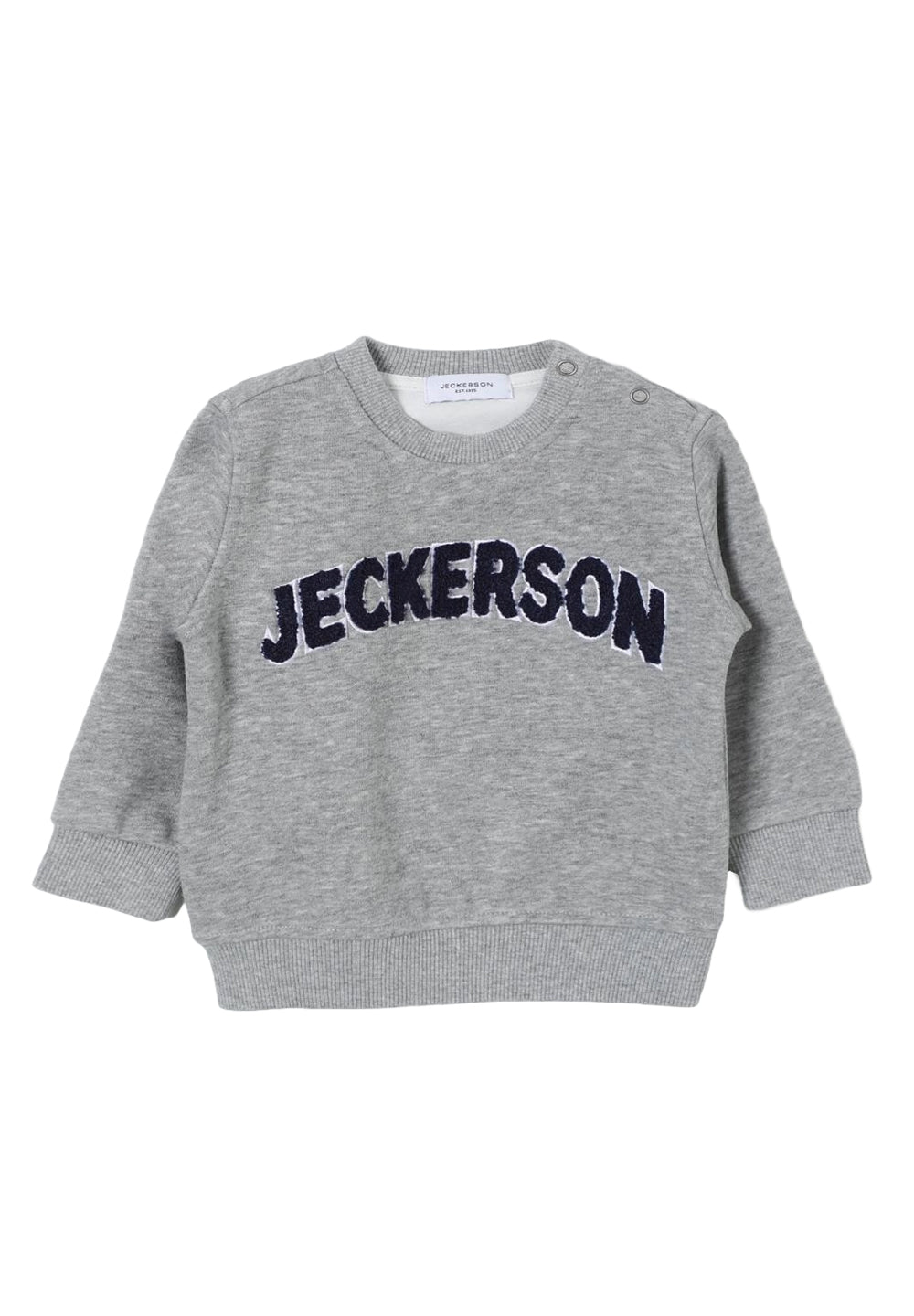 Sweat-shirt ras du cou gris pour nouveau-nés
