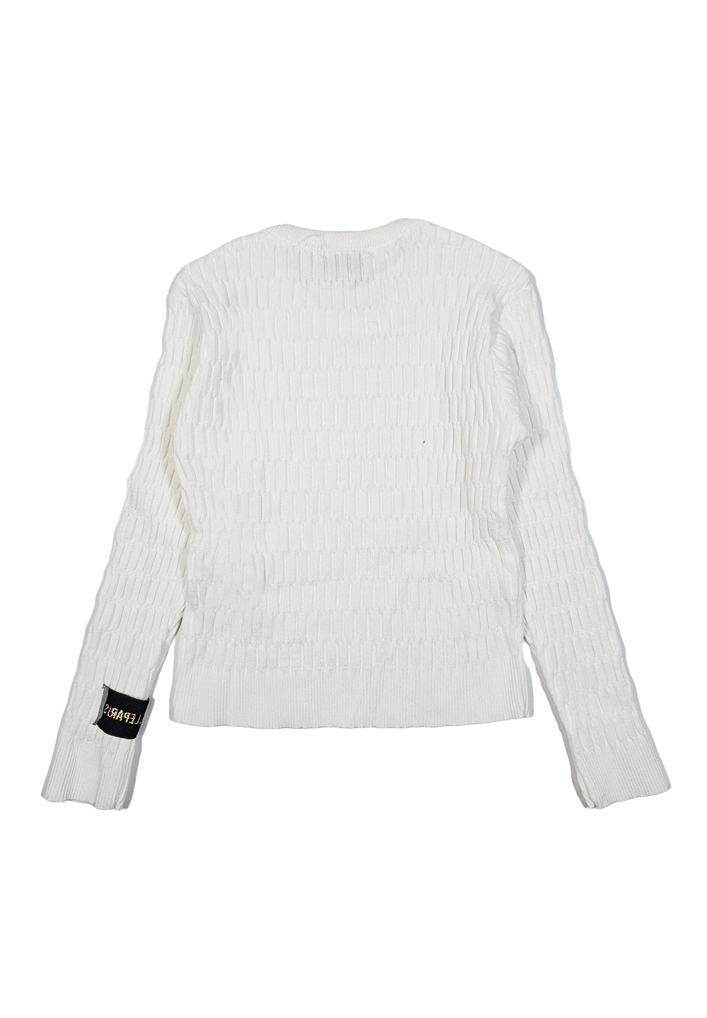 Pull blanc pour fille