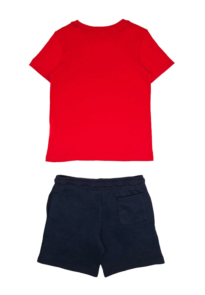 Ensemble rouge et bleu pour enfants