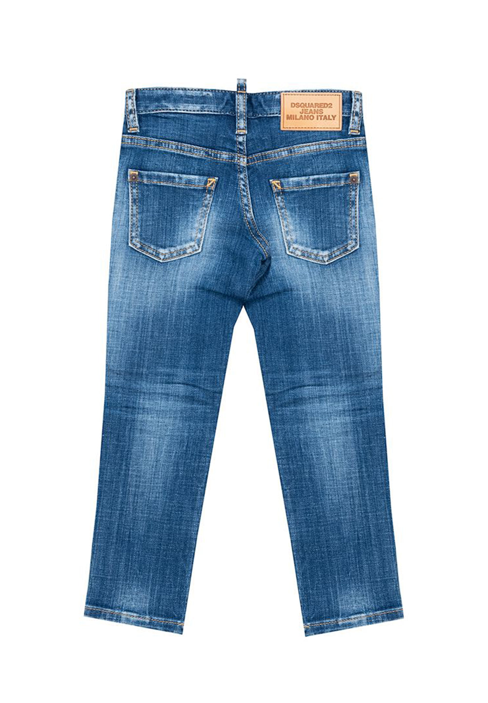 Jeans blu denim per bambino