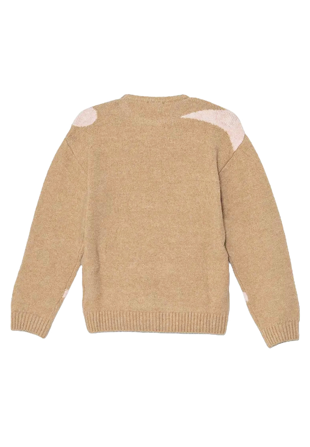 Maglione cammello per bambina