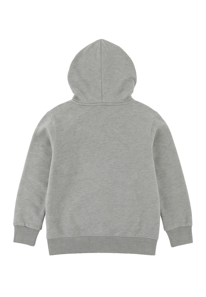 Graues Kapuzensweatshirt für Jungen