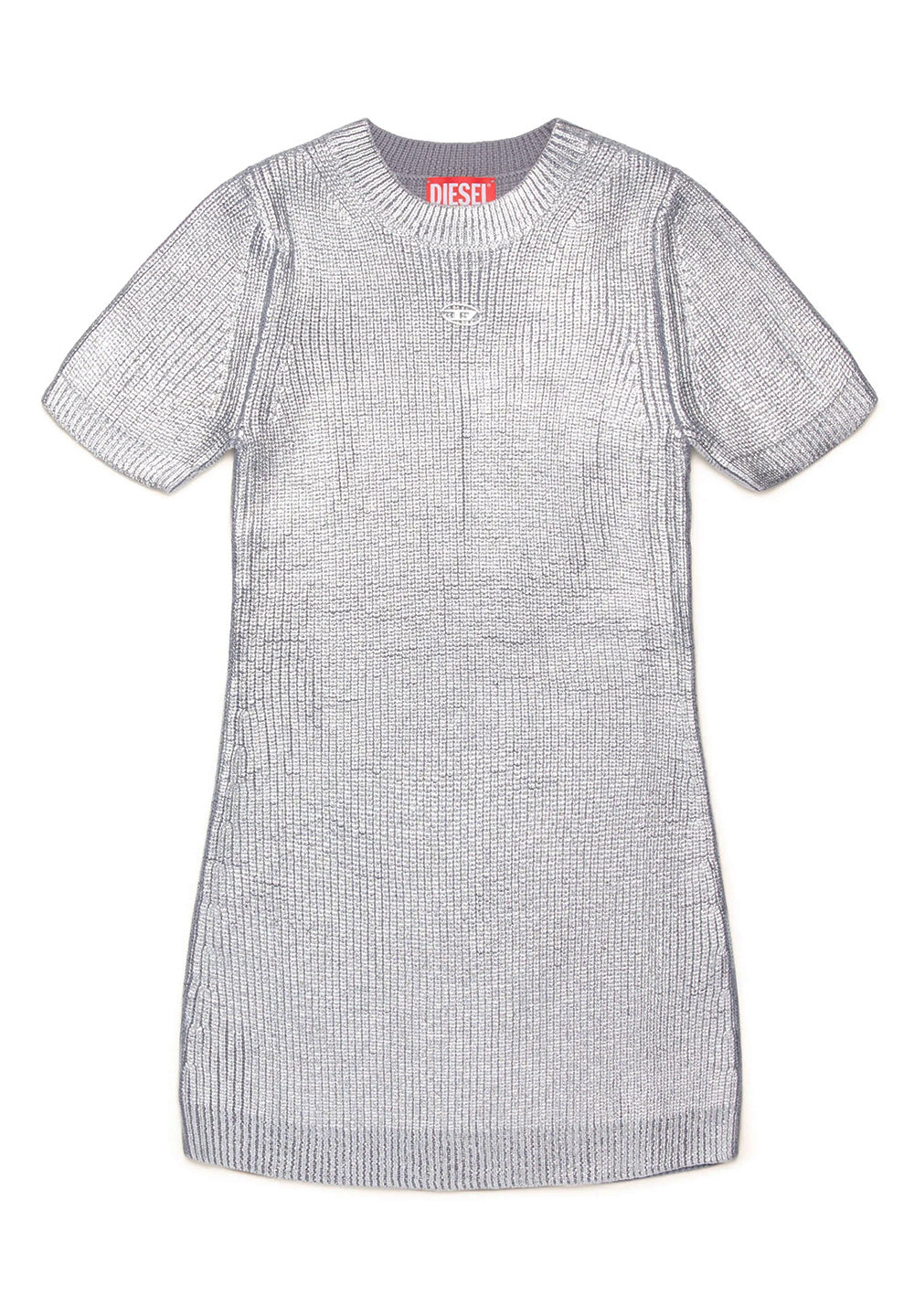 Silbernes Kleid für Mädchen
