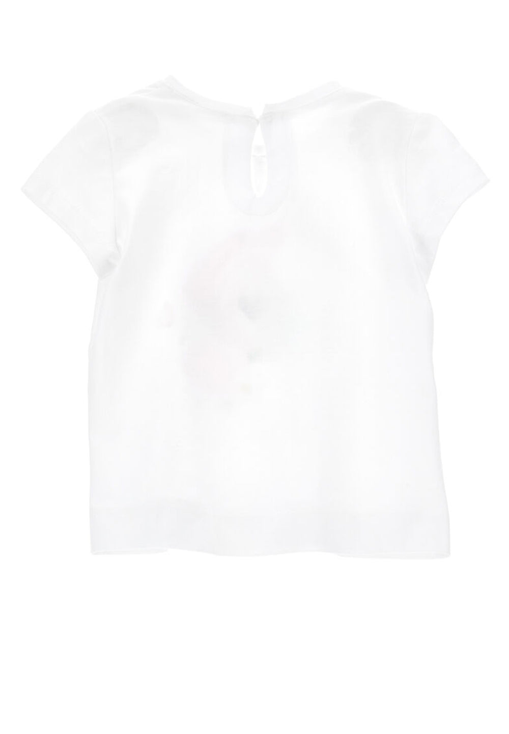 Weißes T-Shirt für Babymädchen