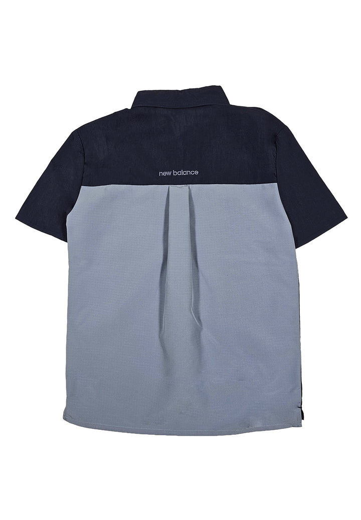 Camicia blu per bambino