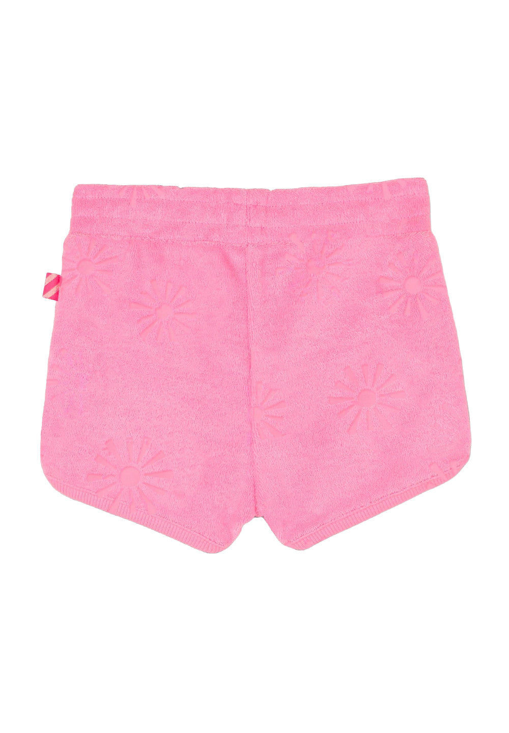Short en chenille rose pour nouveau-nés