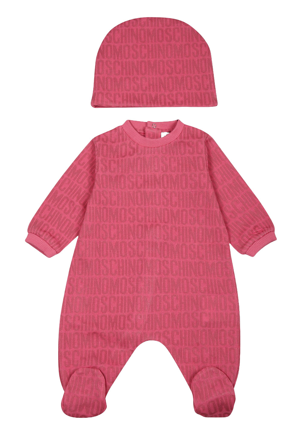 Tutina + cappello fuxia per neonata