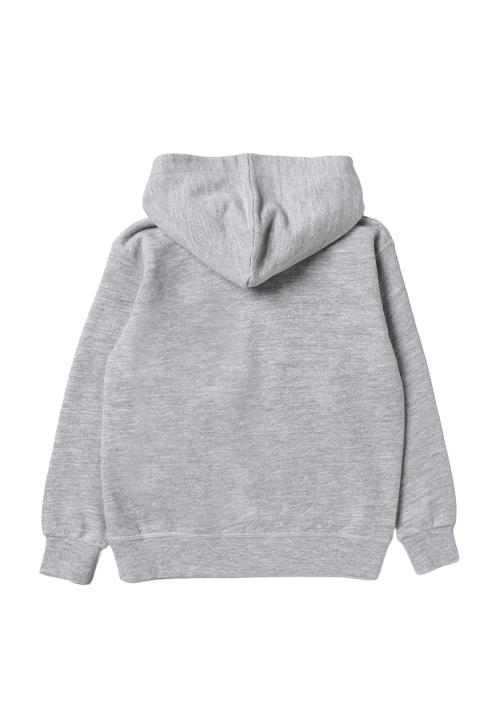 Felpa cappuccio grigia per bambino