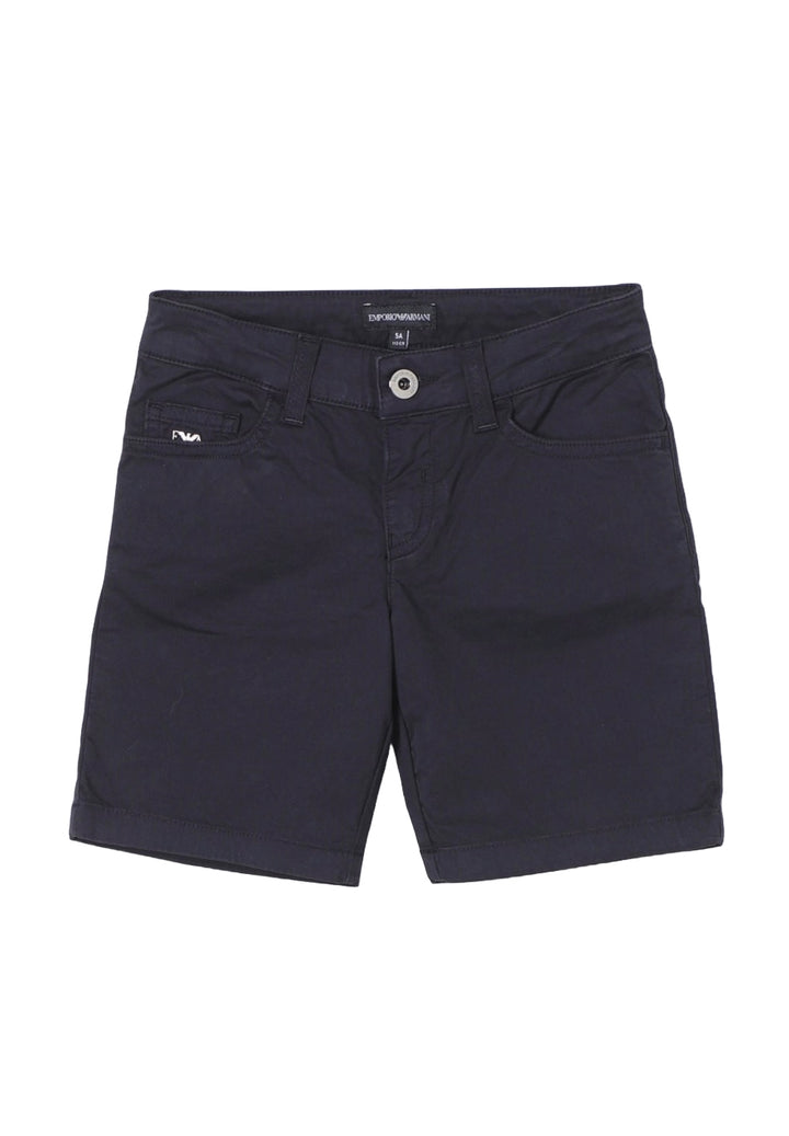 Navy blue Bermuda shorts for boys