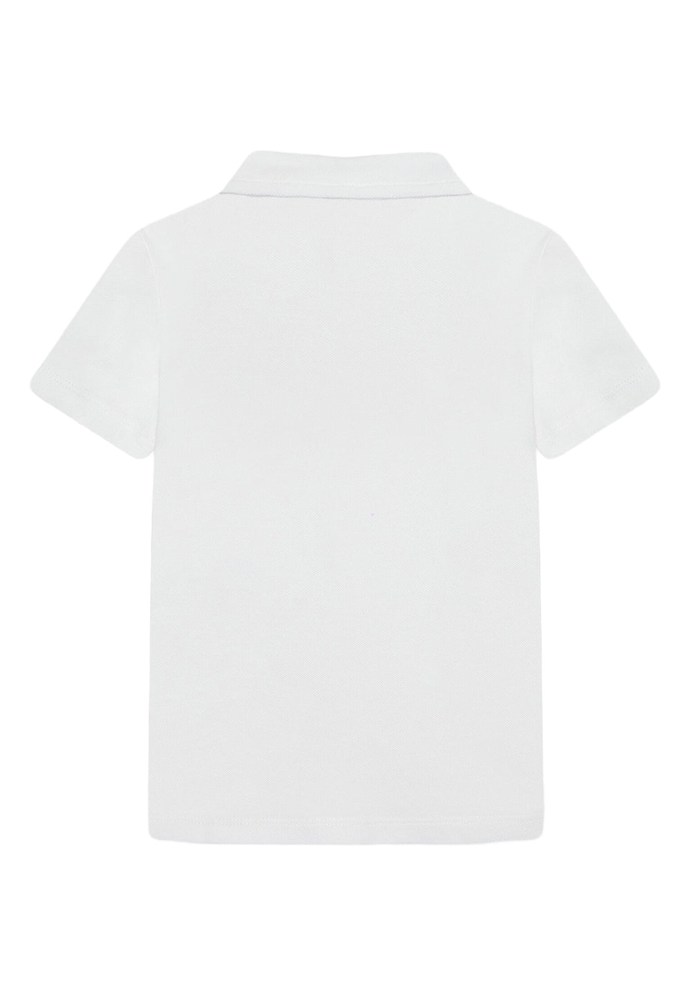 Polo bianca per neonato