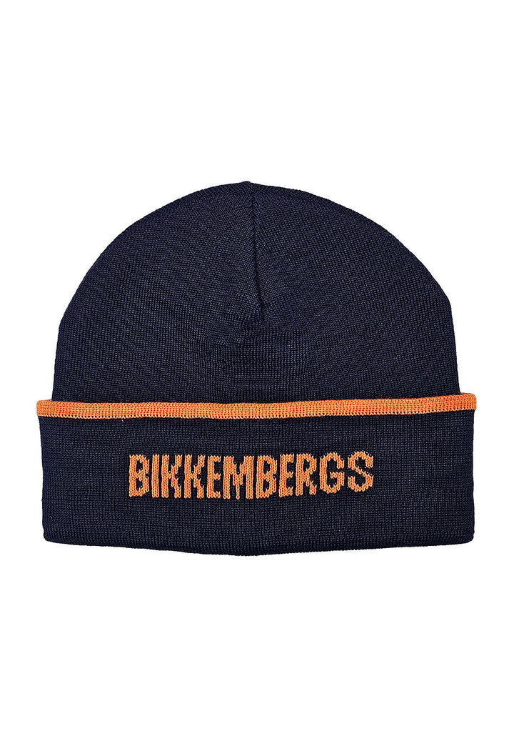 Chapeau bleu-orange pour enfants