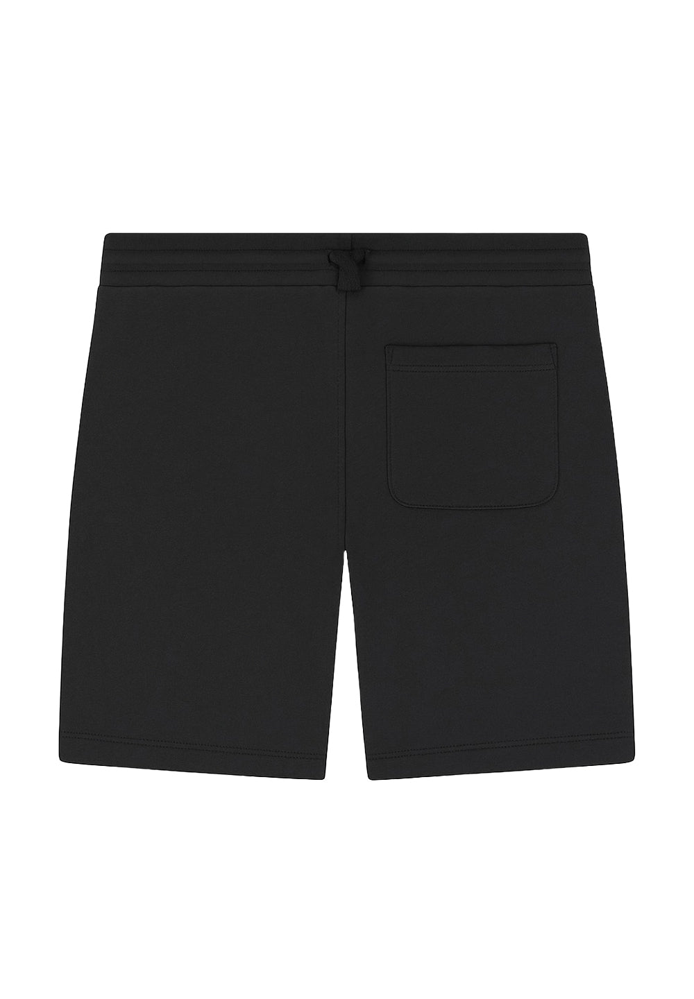 Bermuda sweat-shirt noir pour garçon