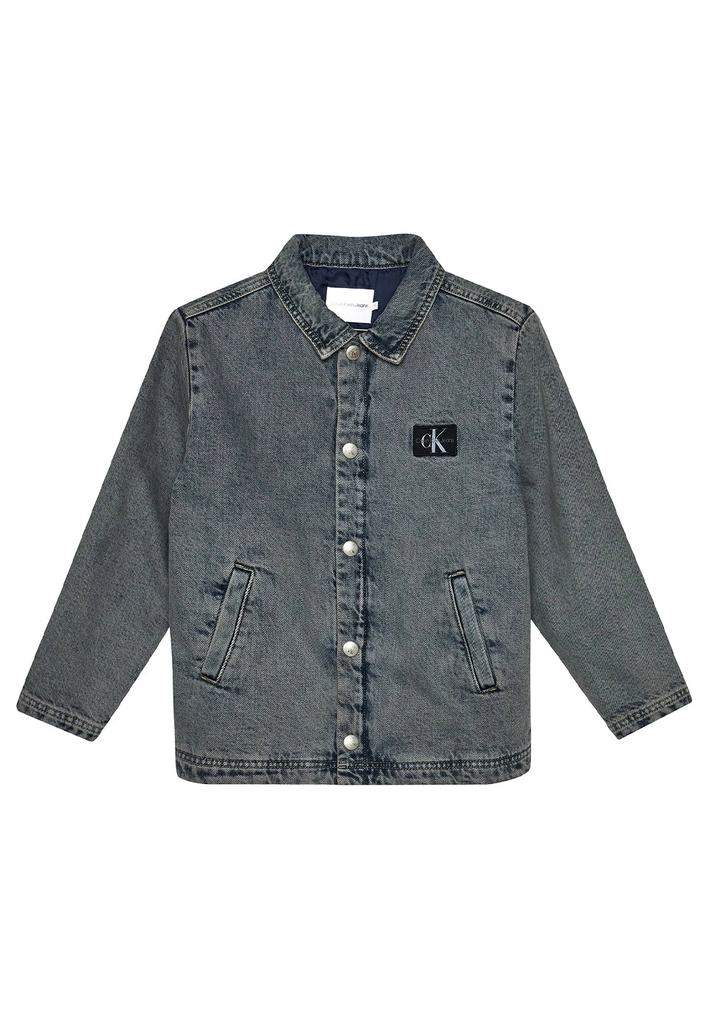 Giubbino blu denim per bambino