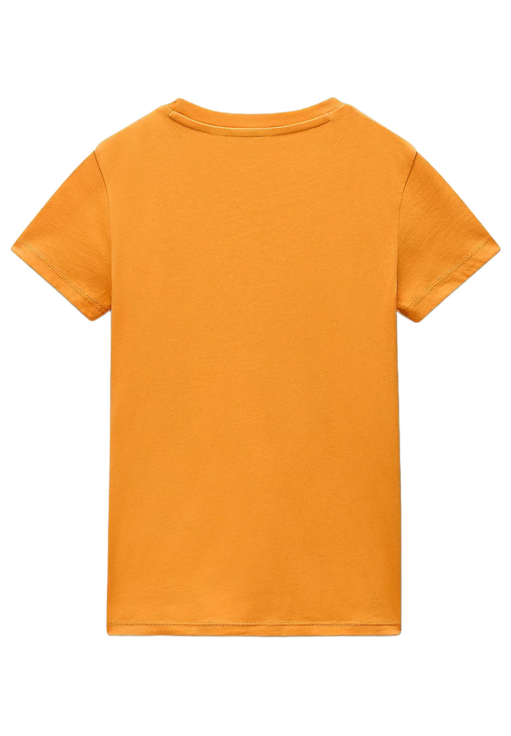 Orangefarbenes T-Shirt für Jungen
