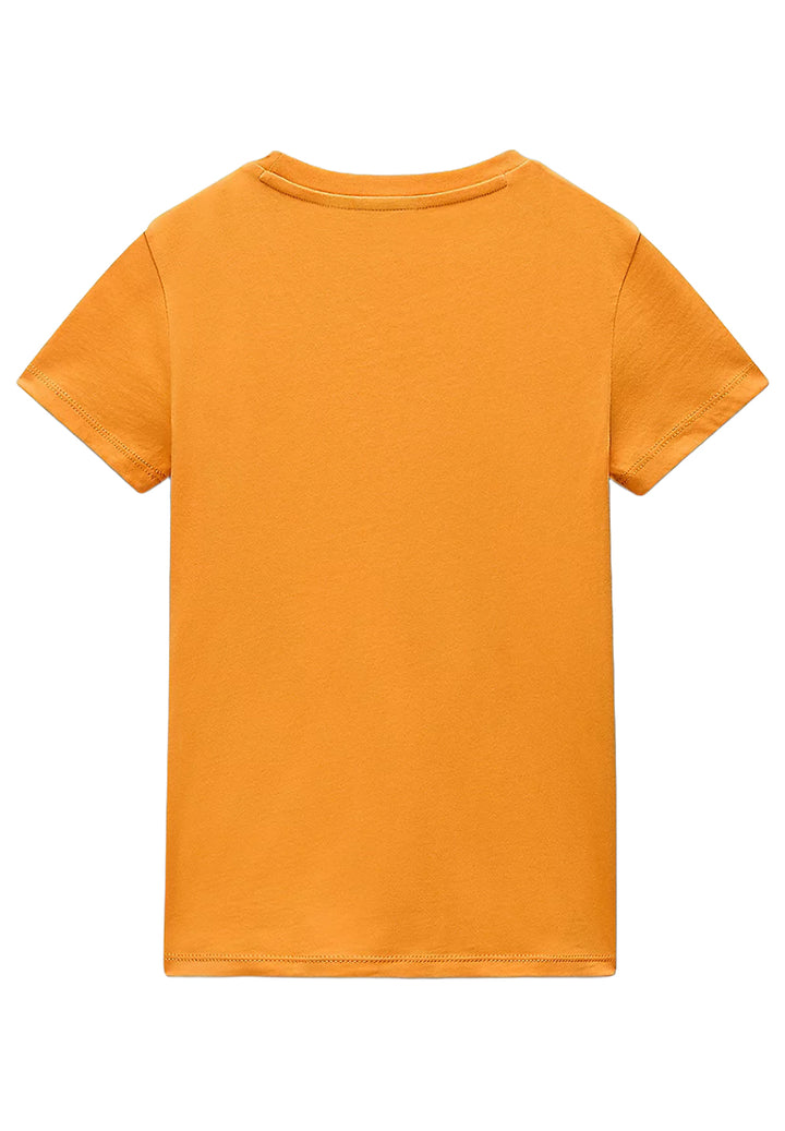 Orangefarbenes T-Shirt für Jungen