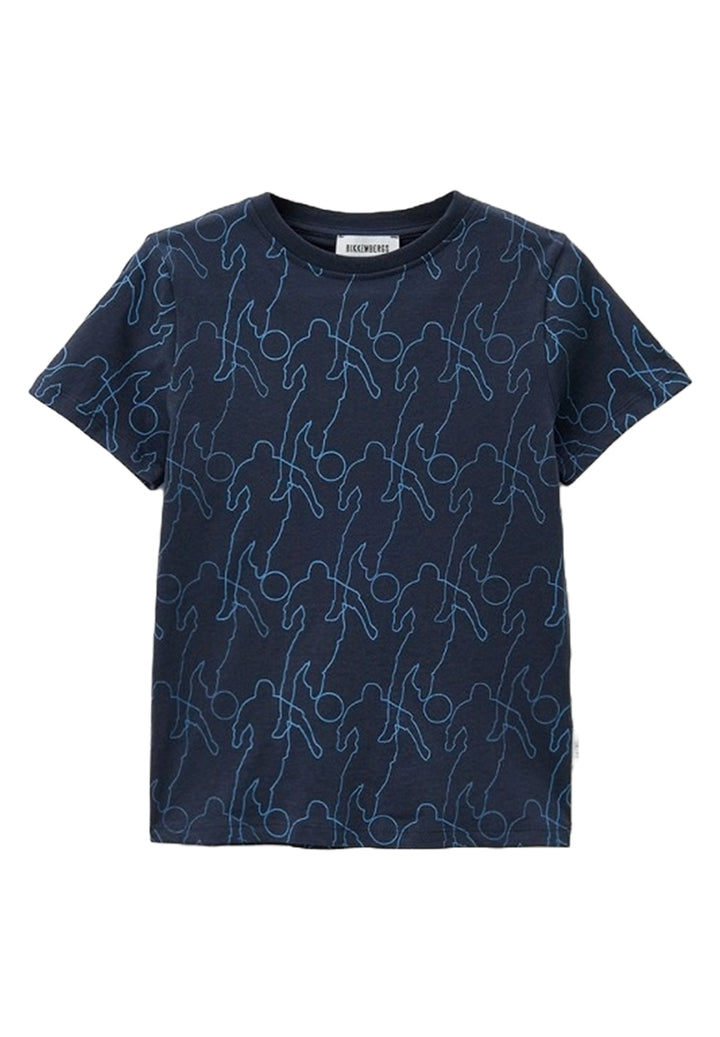 T-shirt blu per bambino
