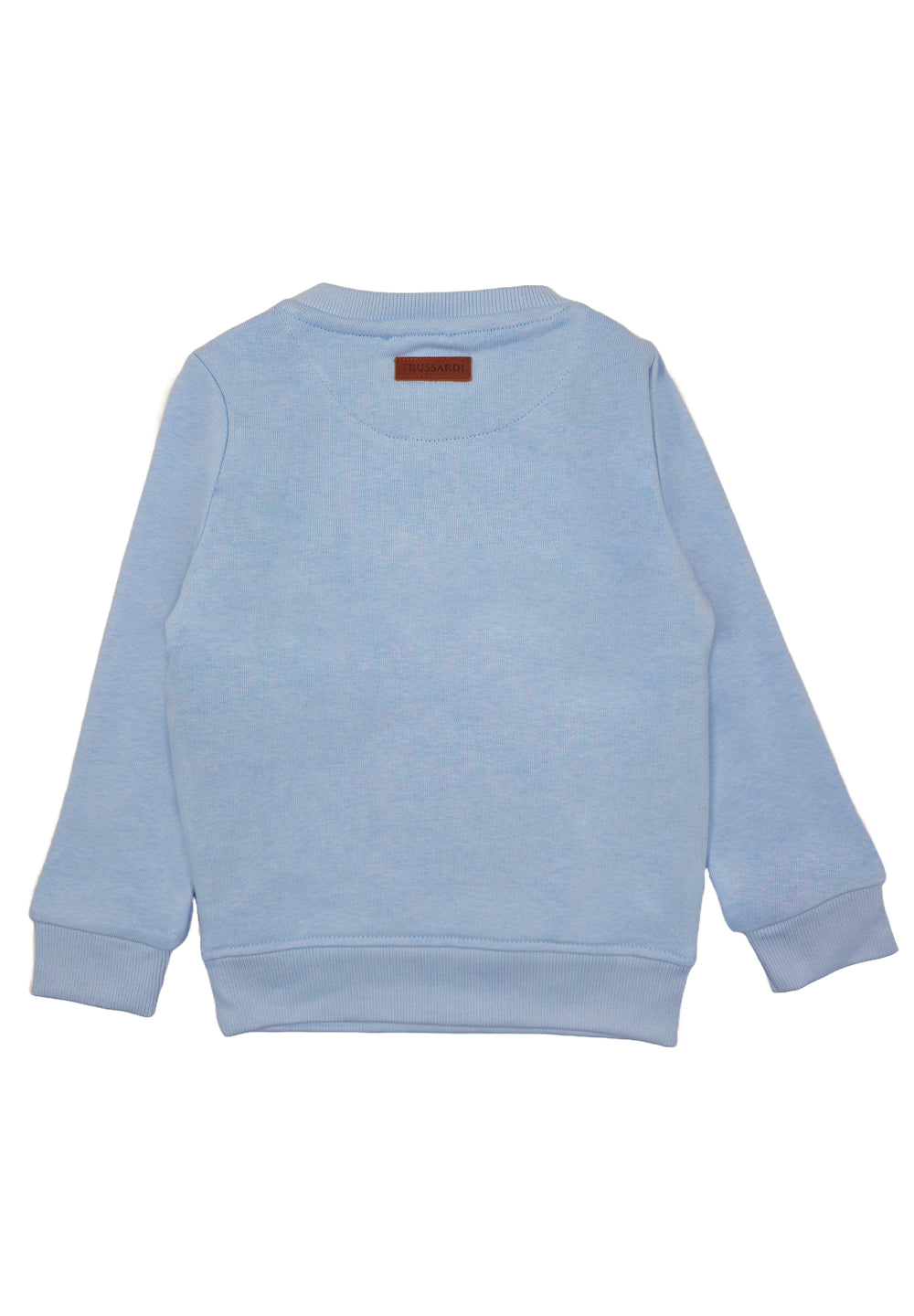 Hellblaues Rundhals-Sweatshirt für Jungen