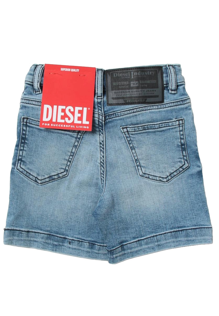 Blaue Denim-Bermudashorts für Jungen