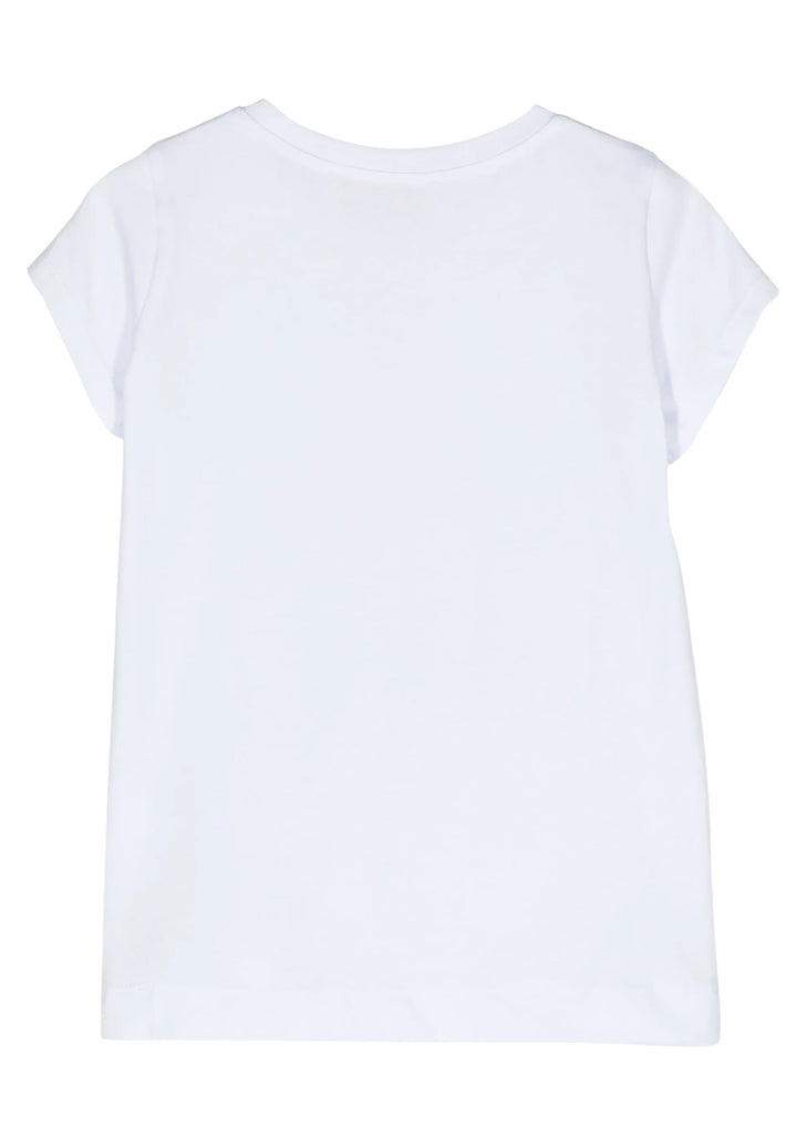 T-shirt bianca per bambina