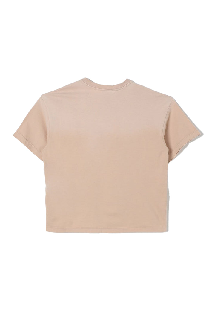 T-shirt beige per bambina