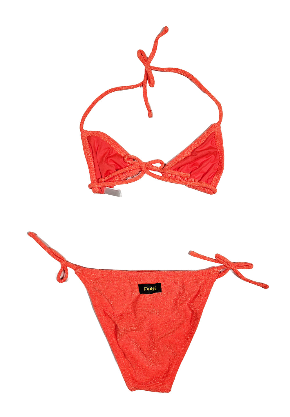 Costume bikini arancione per bambina - Primamoda kids