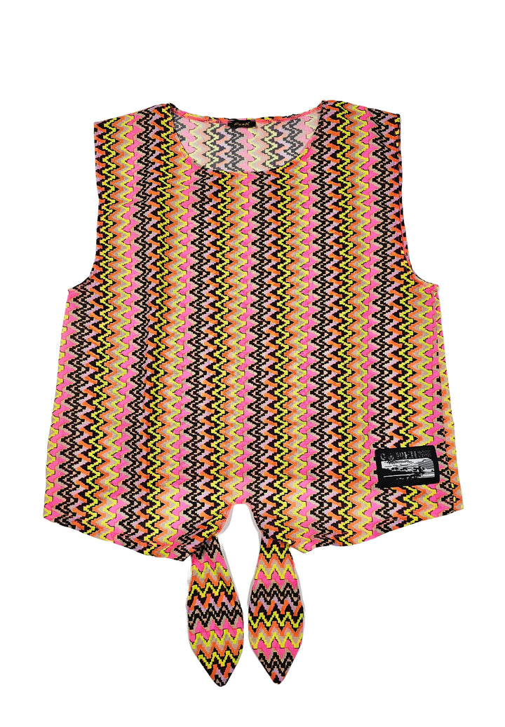 Canotta multicolor per bambina