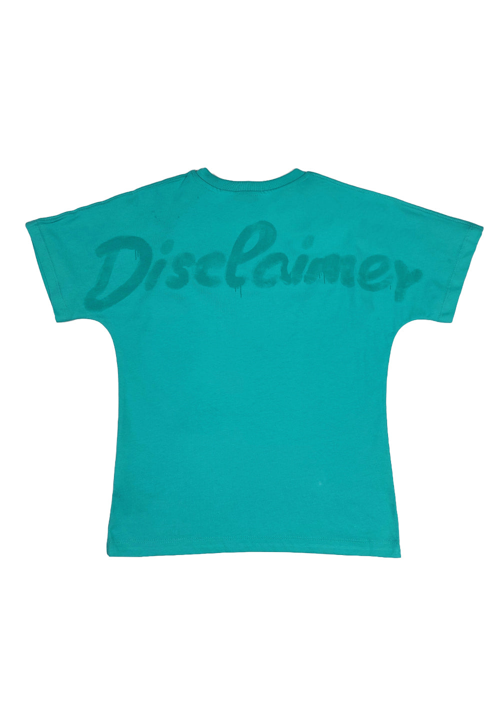 T-shirt vert menthe pour fille