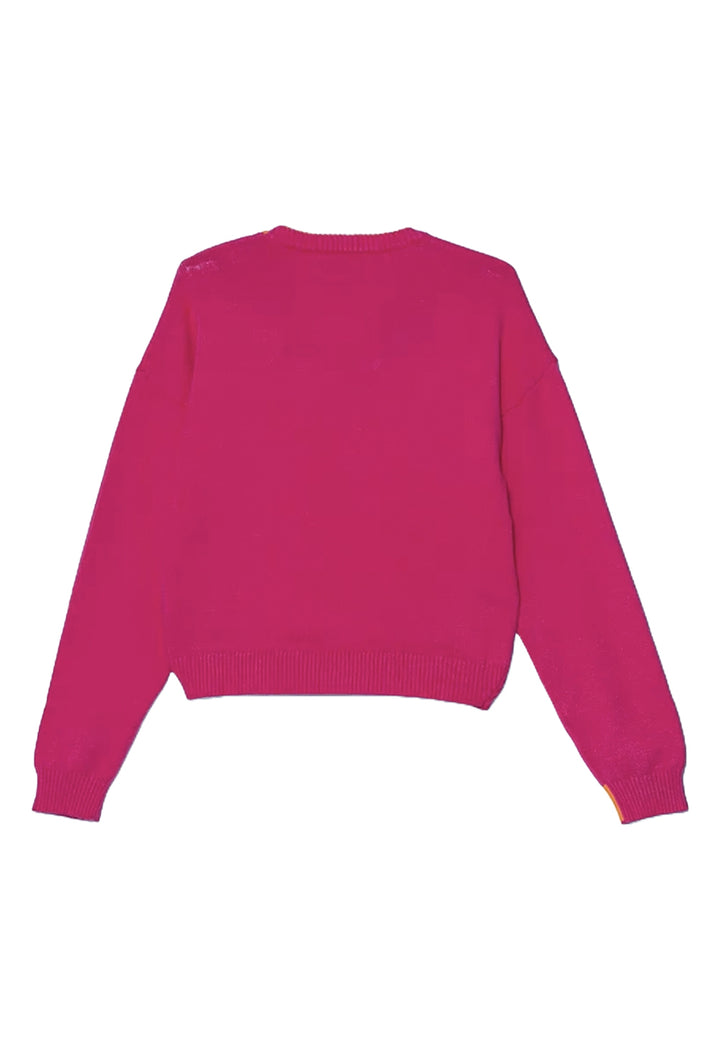 Maglioncino fuxia per bambina
