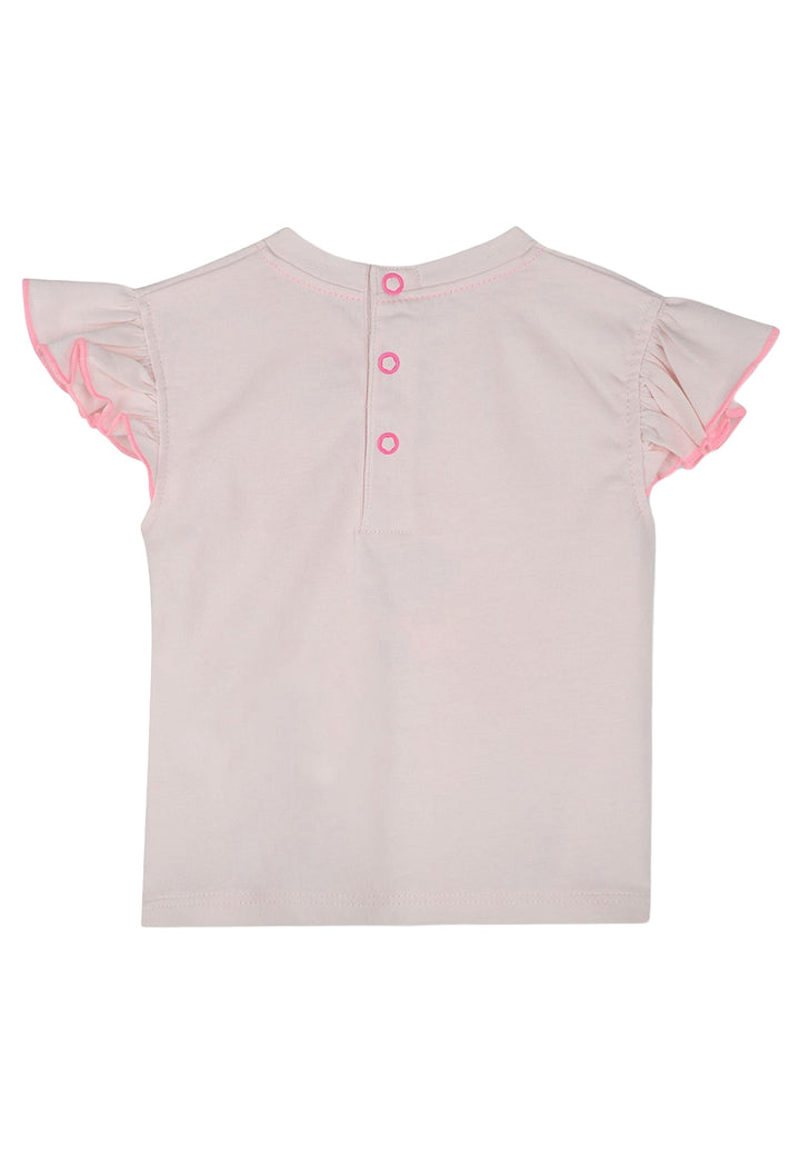 T-shirt rosa per neonata