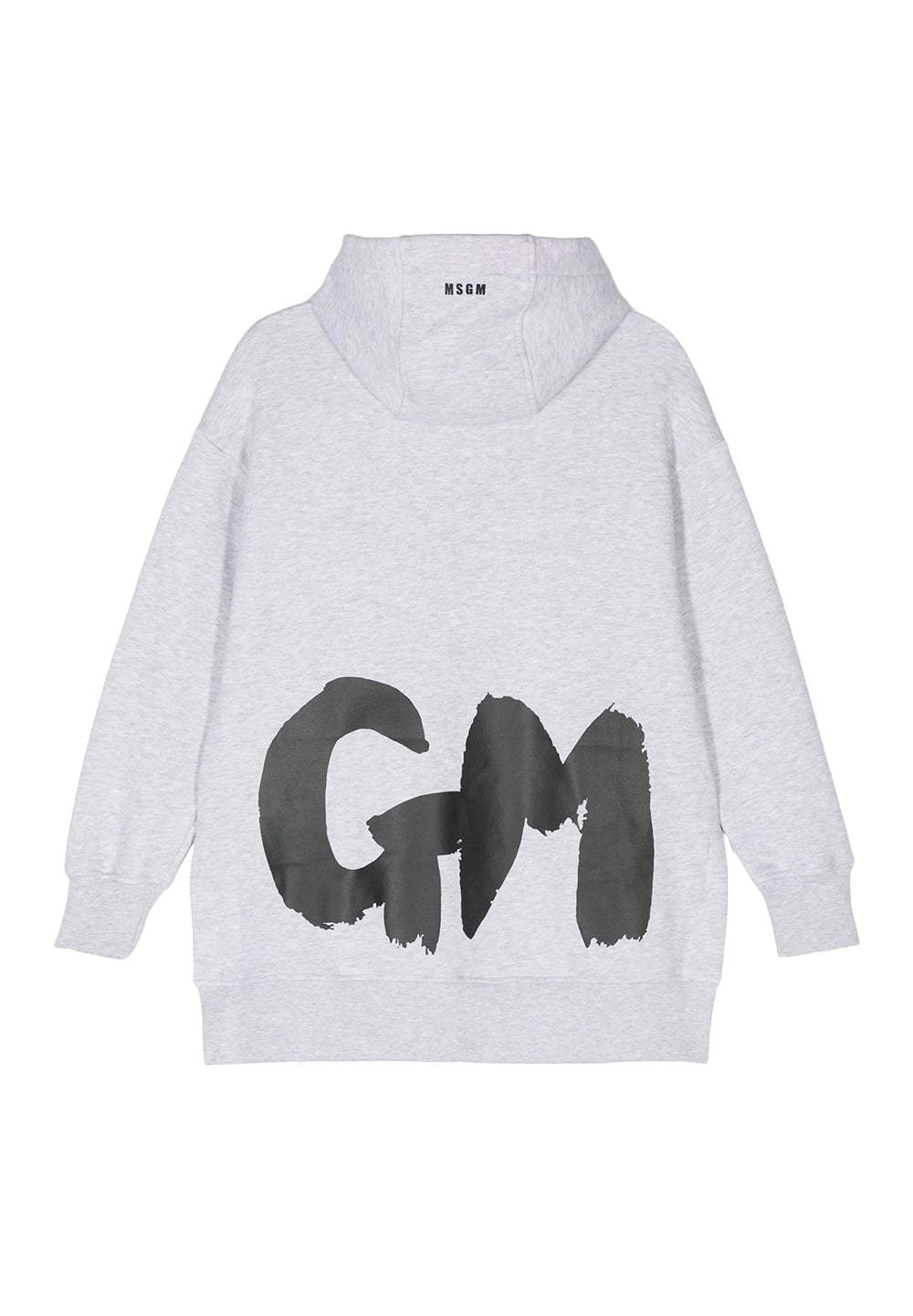 Robe sweat-shirt grise pour fille