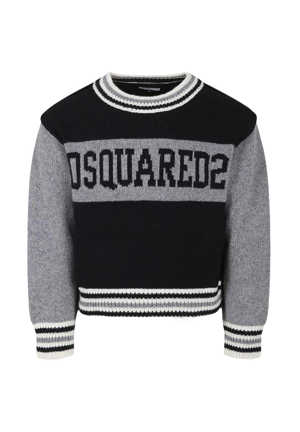 Schwarzer Pullover für Jungen